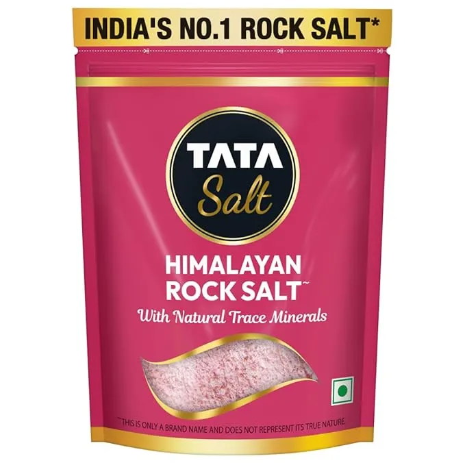 Tata Himalayan Rock Pink Salt, Premium Sendha Namak, With Natural Trace Minerals - 1kg