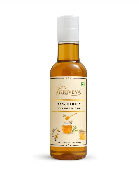 KRIVEVA Premium Raw Honey – 500g | NMR Tested | Unheated & Unprocessed | No Added Sugar | No Preservatives